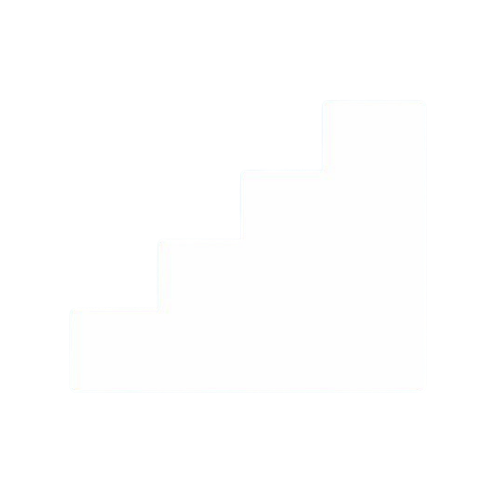 All Stairs White Logo